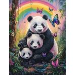 Bimkole DIY 5D Diamond Painting Aksesuarı Panda, Boyama Kiti Tam Yuvarlak Matkap Sayılarla Boyama Boyama Boyama Nakış Kanaviçe Elmas Dekorasyon 40X50 cm gn2247