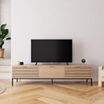 Bimossa E0060 Alya Tv Sehpası 180 Cm Meşe