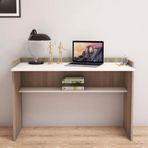 Bimossa S6020 Nazende Ceviz/Beyaz Çalışma Masası