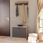 Bimossa Sofia Ikili Ayakkabılık Antrasit - Sepet G3220