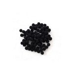 Bimotif 1.5 cm 50 Adet Siyah Peluş Ponpon