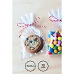 Bimotif 100lü Bantsız Şeffaf OPP Poşet 15x25 cm, Orta Boy Hediye Poşeti (Çok Amaçlı Saklama Poşeti)