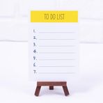 Bimotif 12x17 cm 2 Adet To Do List Sarı Not Kartı