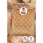 Bimotif 20li İyi Tatiller, Yaz Tatili Hediye Paketi (Puantiyeli Kese Kağıdı (11x20cm), 30 adet 4cm Sticker)