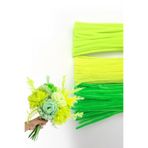 Bimotif 20li tüylü tel şönil, 30 cm (10 adet Açık Yeşil, 5 adet Neon Yeşil, 5 adet Neon Sarı Şönil) Tek Ebat
