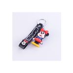 Bimotif 3 Boyutlu Silikon Anahtarlık, Girl Mickey Mouse, Siyah