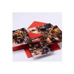 Bimotif 4'lü Yılbaşı-Sevimli Köpekler-Kış Temalı Kartpostal