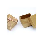Bimotif 5x5x3 5 Adet Kare Kraft Kutu