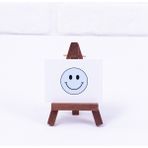 Bimotif 6,5 x 8,5 cm 10 Adet Açık Mavi Smile Mini Not ve Tebrik Kartı