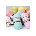 Bimotif 754 Sarı Yarnart Spring Ribbon İp