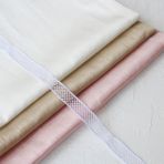 Bimotif 9 m 2.3 cm Top Beyaz Kolber Kafes Şerit
