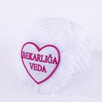 Bimotif Bekarlığa Veda Yazlı Kafa Ve Saç Bandı