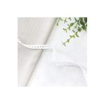 Bimotif Beyaz Pamuk 1 cm 5 m Dantel Şerit