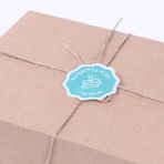 Bimotif Bu Paketi İlk Açan Siz Olun Mint 6 cm 12 Adet Sticker