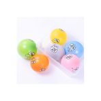 Bimotif Çepeçevre Baskılı 10Lu Balon, 1 Yaş Pembe 10 Adet Karışık