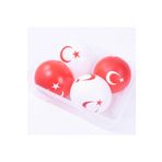 Bimotif Çepeçevre Baskılı 5Li Balon, Ayyıldız 5 Adet Karışık