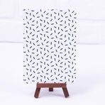 Bimotif Diagonal Dashes 12x17 cm 2 Adet Not Kartı