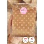 Bimotif Doğum Günü Hediye Paketi Seti, 20 adet Kese Kağıdı (11x20 cm) ve 30 adet Doğum Günü sticker