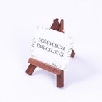 Bimotif Düğünümüze Hoşgeldiniz 6.5x8.5 cm 10 Adet Tebrik Kartı