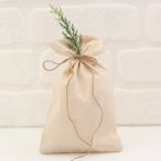 Bimotif Düz Krem Ham 15x25 cm 100 Adet Bez Kese