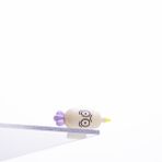 Bimotif Emoji Desenli Mini Havuç, Fosforlu Kalem, Sarı / 1 Adet