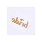 Bimotif Geçici Dövme, Bride To Be, Desenli 1 Adet
