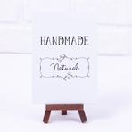 Bimotif Handmade Natural 12x17 cm 2 Adet Not Kartı