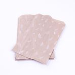 Bimotif Kraft 18x30 10 Adet Yaprak Desenli Kese Kağıdı