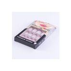 Bimotif Takma Tırnak, 12li Degrade Premium Set, Koyu Mor