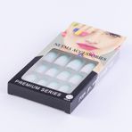 Bimotif Takma Tırnak, 12li Degrade Premium Set, Mint