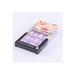 Bimotif Takma Tırnak, 12li Degrade Premium Set, Mor