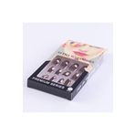Bimotif Takma Tırnak, 12li Parlak Premium Set, Kahverengi