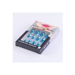 Bimotif Takma Tırnak, 12li Parlak Premium Set, Mavi