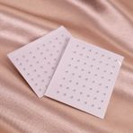 Bimotif Vintage Yuvarlak Şekilli Kristal Yüz Ve Vücut Stickerı / Yapışkanlı Makyaj Taşı, 1 Mm / 224