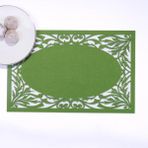 Bimotif Yeşil Keçe Branch 29x45 cm 1 Adet Amerikan Servis