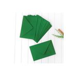 Bimotif Yılbaşı Koyu Yeşil 9x14 cm 10 Adet Zarf