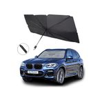 Bin Hediye Araba Ön Cam Güneşlik Katlanabilir Güneşlik Şemsiye Ön Cam Gölgelik Büyük Boy 80 Cm X 135 Cm 709753