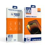 Binano 2,5D Privacy Super Glass Iphone 13 Pro Max/14 Plus Ekran Koruyucu Siyah