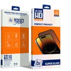 Binano 2,5D Privacy Super Glass Iphone 7 Plus/8 Plus Ekran Koruyucu Siyah
