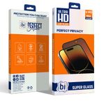 Binano 2,5D Privacy Super Glass Mat Iphone 12 Pro Max Ekran Koruyucu Siyah
