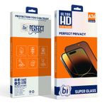 Binano 2,5D Privacy Süper Glass Samsung A36/A56/S24 Fe Ekran Koruyucu Siyah