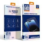 Binano 2,5D Super Glass Iphone 13 Pro Max/14 Plus Ekran Koruyucu Şeffaf