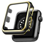 Binano Apple Watch 44mm Star Kasa ve Ekran Koruyucu Altın Sarısı