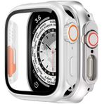 Binano Apple Watch 44mm Ultra Dönüştürücü Kasa ve Ekran Koruyucu Beyaz