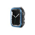 BİNANO APPLE WATCH 45MM FOSFORLU KASA VE EKRAN KORUYUCU MAVİ
