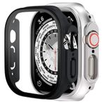 Binano Apple Watch 8 Ultra 49mm Sense Kasa ve Ekran Koruyucu Lila