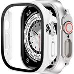 Binano Apple Watch Ultra 49mm Sense Kasa Ve Ekran Koruyucu Beyaz