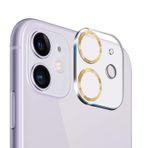Binano iPhone 11 12 Mini 3D Pro Roze Altın Kamera Koruyucu