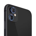 Binano iPhone 11-12 Mini Diamond Mavi Kamera Koruyucu