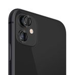 Binano iPhone 11-12 Mini Diamond Siyah Kamera Koruyucu